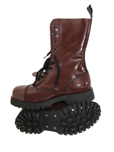 BOOTS & BRACES Anfibi con punta in ferro 601307