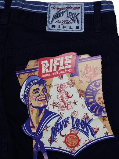 RIFLE Navy Style Trousers