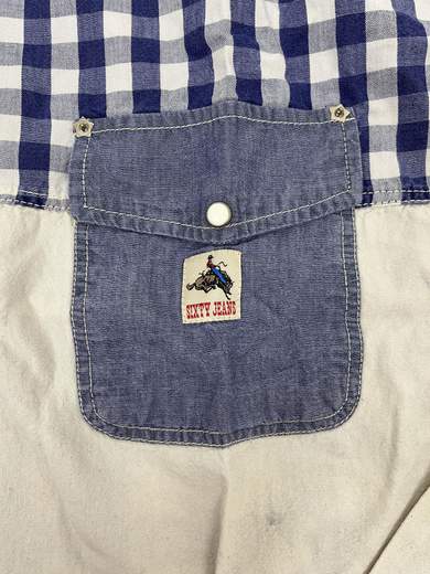 ENERGIE Sixty Pancho Camicia Patchwork Western Style