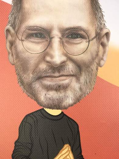 GIGOLÈ ARCHIVE Steve Jobs Canvas