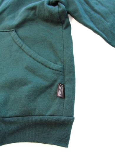 WALLS Green felpa con cappuccio