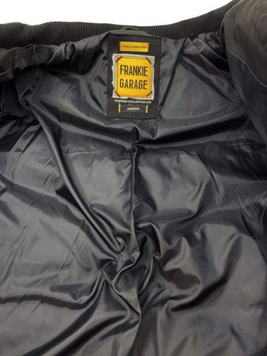 FRANKIE GARAGE FG-9302 Quilted Jacket with Detachable Hood
