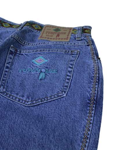 TURQUOISE 5323A Jeans Western Style