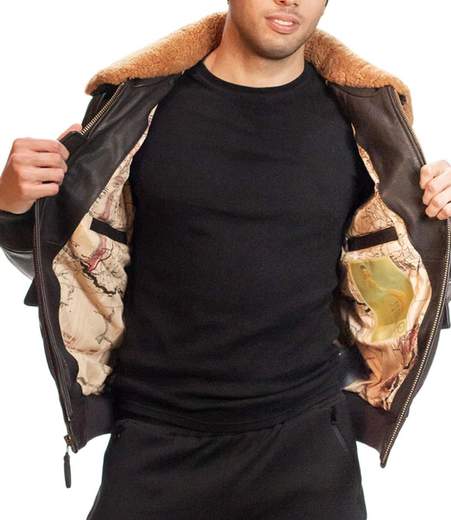 TOP GUN The Official Top Gun® Leather Jacket Maverick Limited Edition