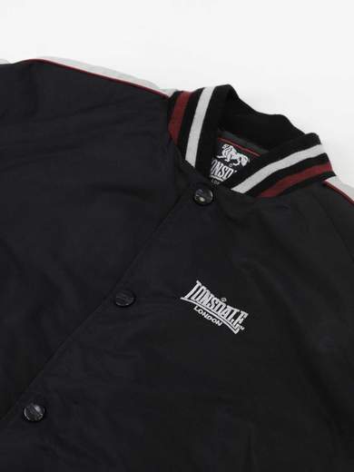 LONSDALE LNS-BLK-JKT Bomber stile American College