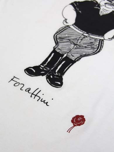 GIGOLÈ ARCHIVE Foratt-shirt by Giorgio Forattini