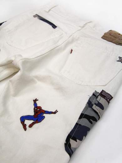 GIGOLÈ RELAB RLB-WHT-JEANS