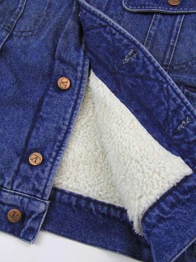 VALENTINO 00590 Sherpa Denim Jacket