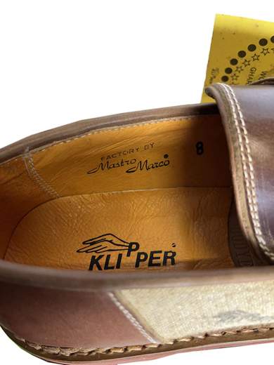 GIGOLÈ ARCHIVE Klipper 2665 scarpe in pelle con frangie