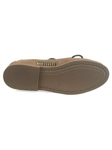 EL CHARRO 408 Brown Boat Shoes