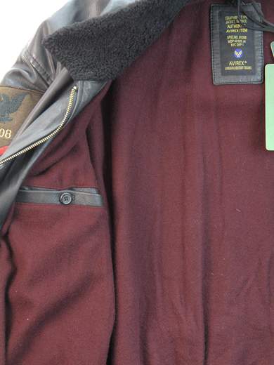 AVIREX G1 Replica Bomber Jacket 4883430706