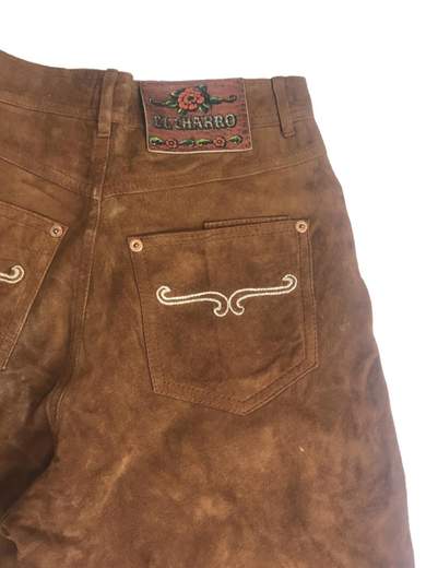 EL CHARRO Cowgirl pantaloni in pelle