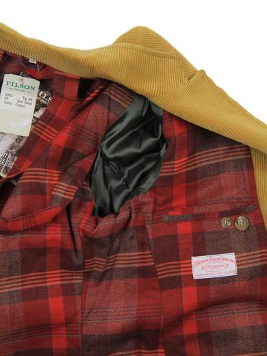 FILSON 2002 Gold giacca di velluto a coste