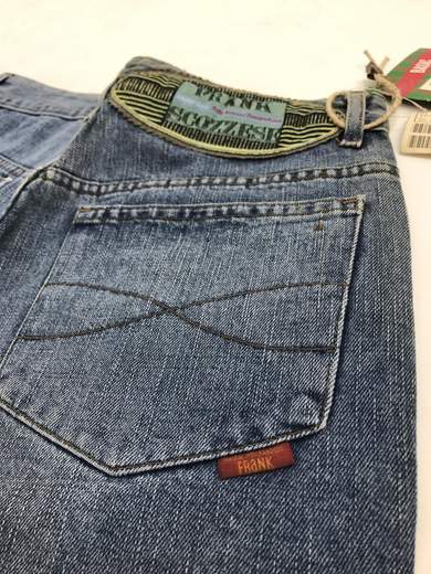 FRANK SCOZZESE Folk Pantalone Jeans