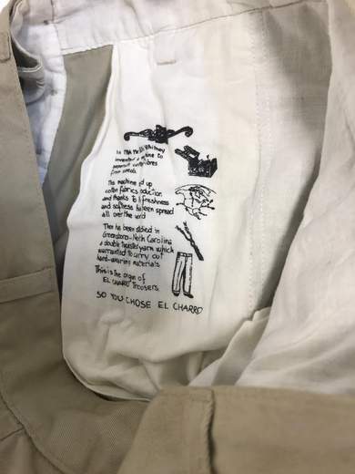 EL CHARRO Frisco Chinos