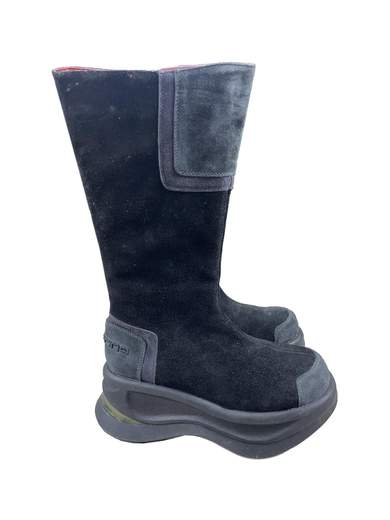 FORNARINA PIFDU2555WS Stivali vintage con zeppa