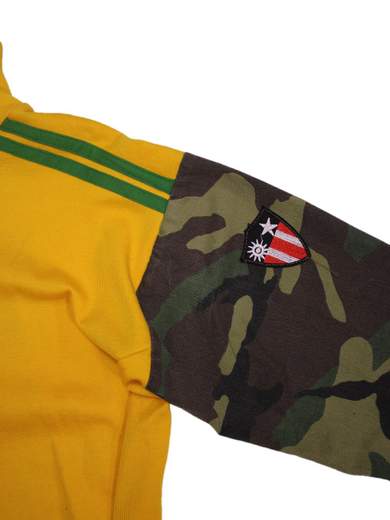 GIGOLÈ RELAB Brazen Brazil felpa custom con toppe