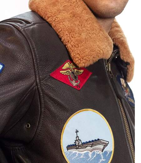 TOP GUN The Official Top Gun® Leather Jacket Maverick Limited Edition