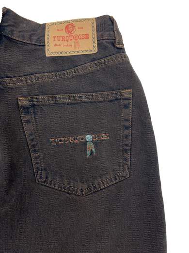 TURQUOISE 62 53508 Dyed Jeans
