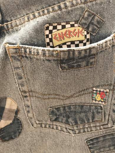 ENERGIE HOLES 3 JEANS PATCHWORK