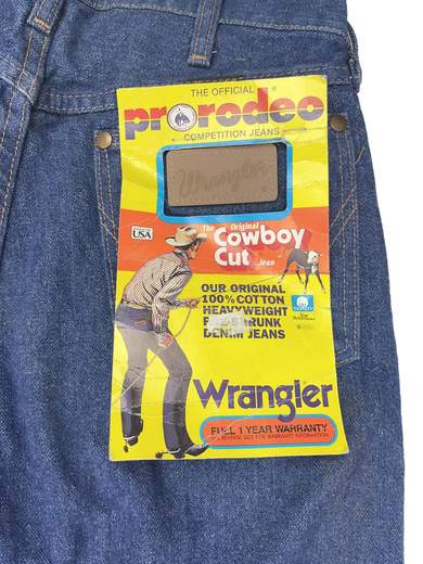 WRANGLER 13MWZPW Pro Rodeo Jeans Made in U.S.A.