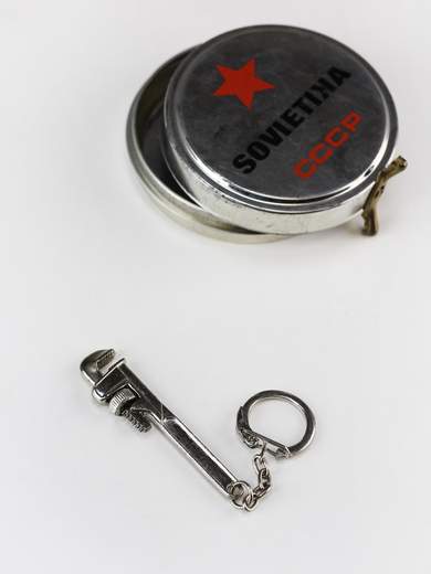 GIGOLÈ ARCHIVE CCCP-KEYCHAIN-T1