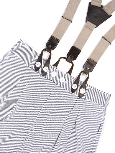 RINOMATA SARTORIA GIGOLE SWING PANT WHT/BLUE