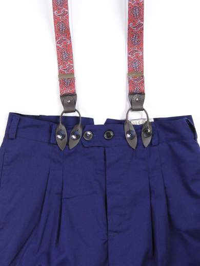 RINOMATA SARTORIA GIGOLE SWING PANT BLU