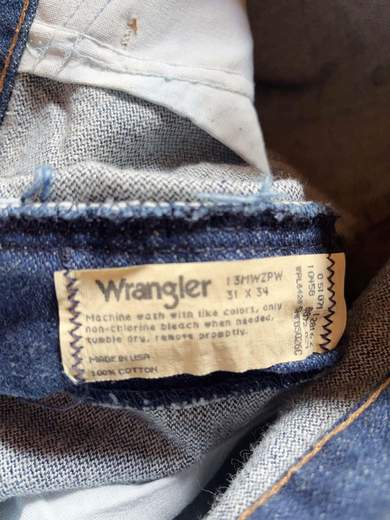 WRANGLER 13MWZPW Pro Rodeo Jeans Made in U.S.A.