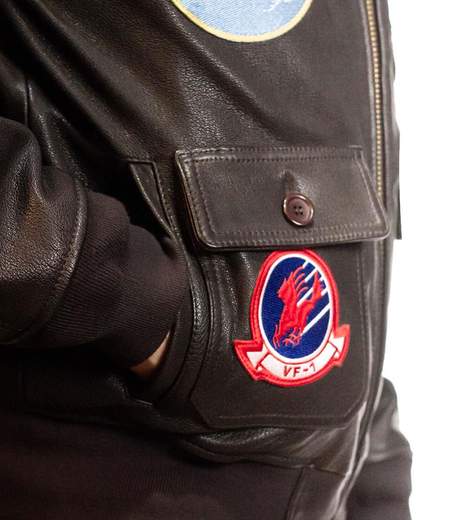 TOP GUN The Official Top Gun® Leather Jacket Maverick Limited Edition