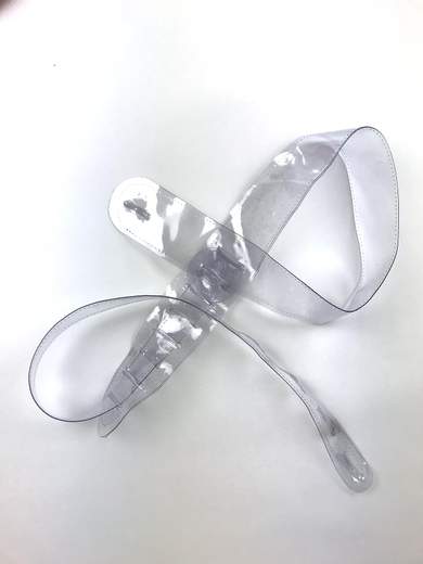 GIGOLÈ ARCHIVE Tracolla per chitarra in PVC trasparente