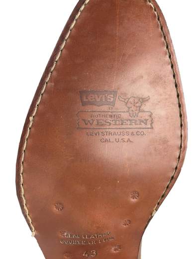 LEVI’S Authentic Western Leather Boots