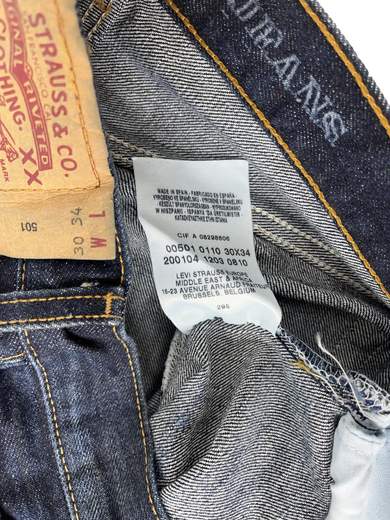 LEVI’S 501.01.10 Indian Jeans Limited Edition with Print