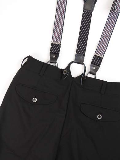 RINOMATA SARTORIA GIGOLE SWING PANT NERO