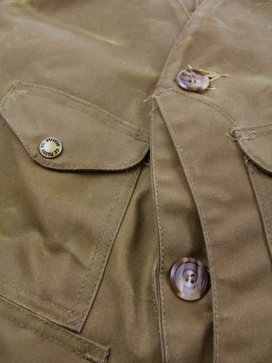 FILSON 032 gilet da caccia in cotone cerato