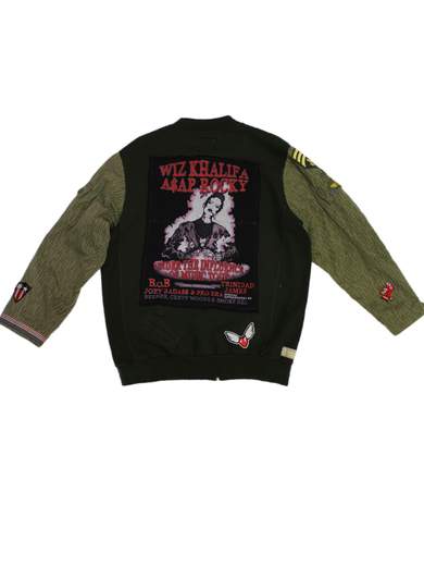 GIGOLÈ RELAB Wizkha felpa custom con toppe