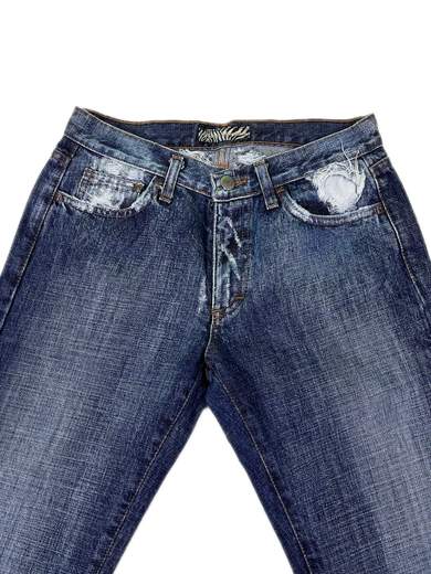 GIGOLÈ ARCHIVE P214407 Sexy Woman Jeans a zampa