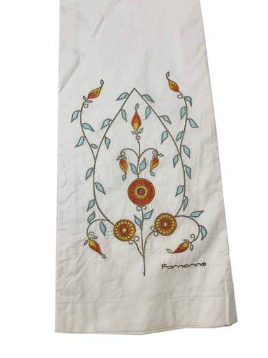 FORNARINA Exercice Flares with Embroideries