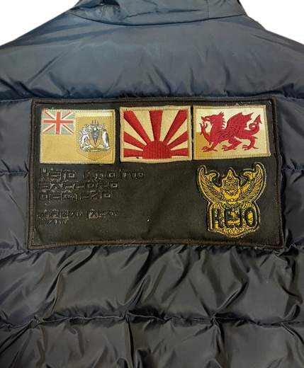 KEJO Ninja Flag L.E Quilted Jacket with Patches