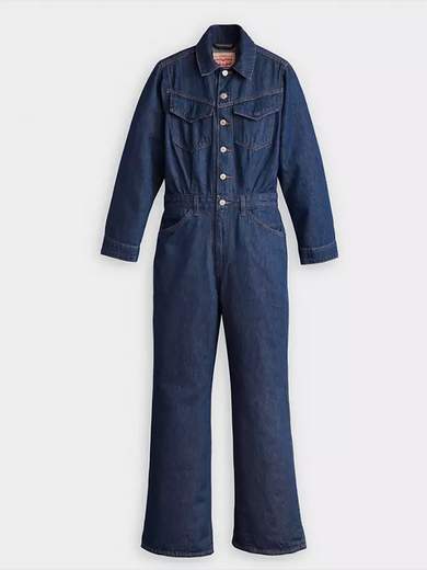 LEVI’S A8647-0001 Western Denim Jumpsuit