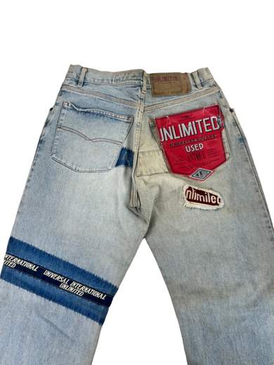 UNLIMITED PATCHED JEANS VALLET