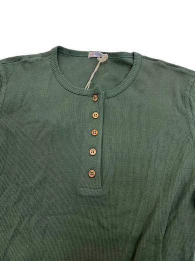 ONYX J8111 T-Shirt a manica lunga 5 bottoni