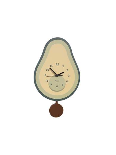 FISURA CSH2320013 Avocado Wall Clock