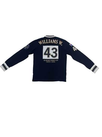 WILLIAMS WILSON Sportive New Zealand Polo T-Shirt a manica lunga
