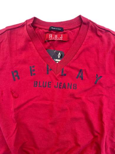 REPLAY W38134 V Neck T-Shirt