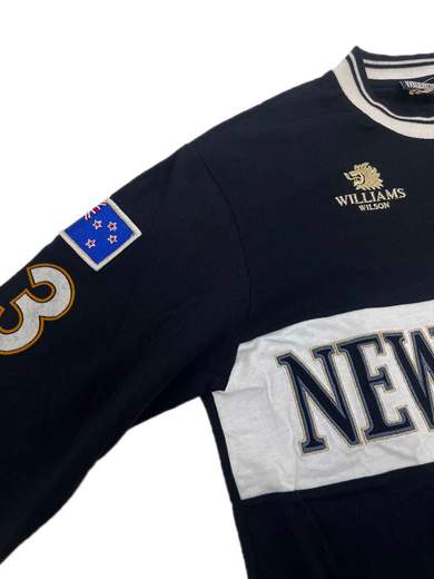 WILLIAMS WILSON Sportive New Zealand Polo T-Shirt a manica lunga