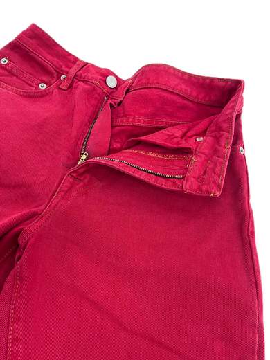 UNIFORM U372B Red Flares Jeans