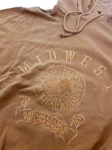 MIDWEST F19160 Felpa con cappuccio
