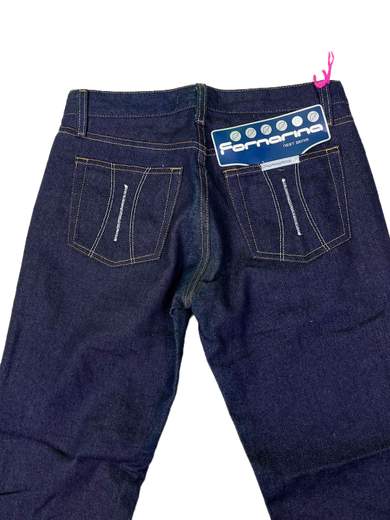 FORNARINA Sequina Jeans a zampa lavaggio Green Tea