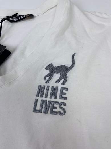 NINE LIVES 72K2654 Nine Lives Long Sleeves Tee